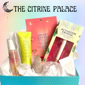 Pacifica Beauty Bundle + Beautiful Spirit Quartz Cluster Gift Set